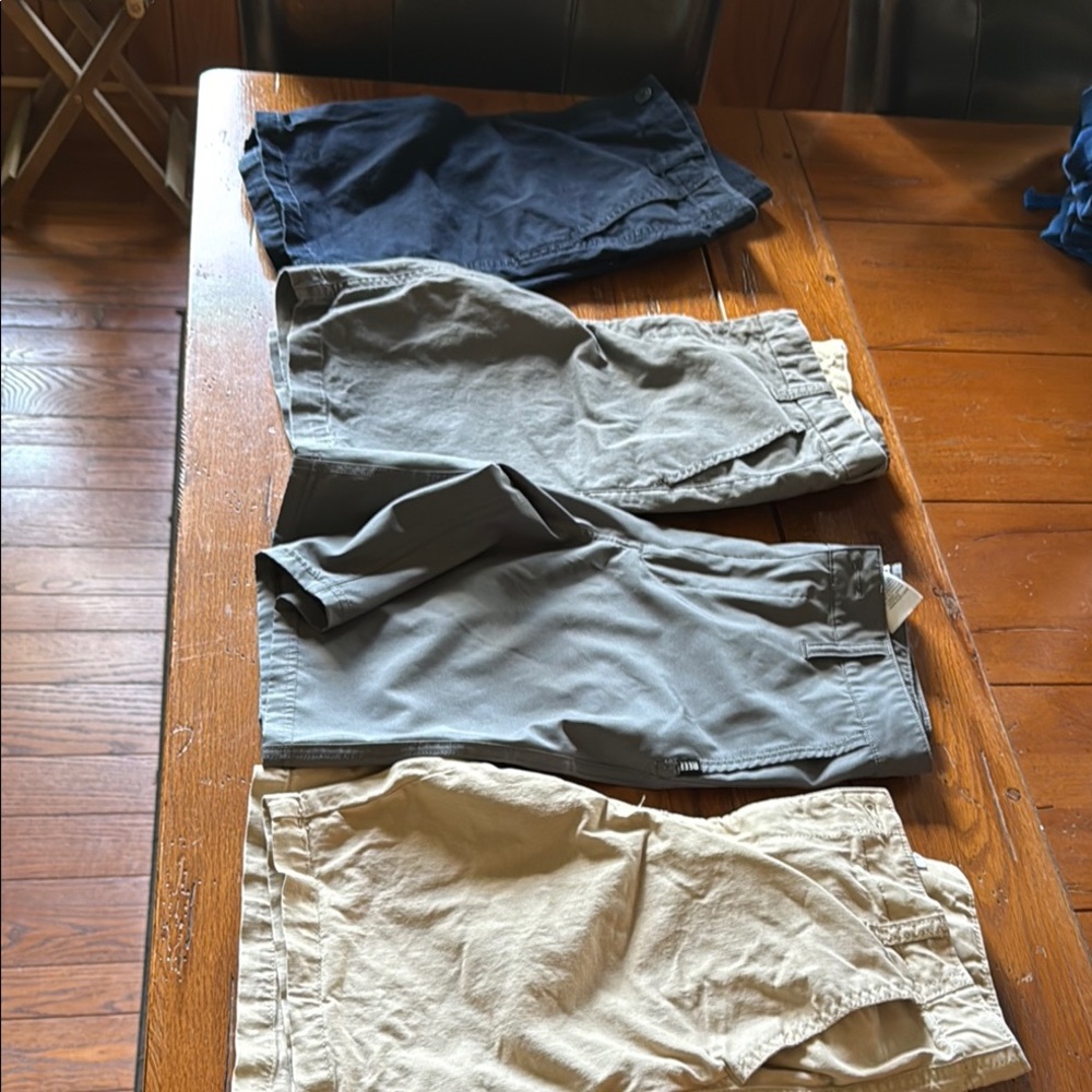 Set of Four boys Casual Shorts in Neutral Tones